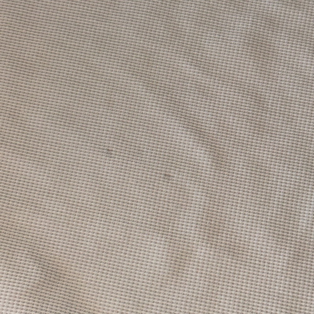 Alo Yoga Crewneck Micro Waffle Sweatshirt Bone Oatmeal Oversized Large - Picture 3 of 6